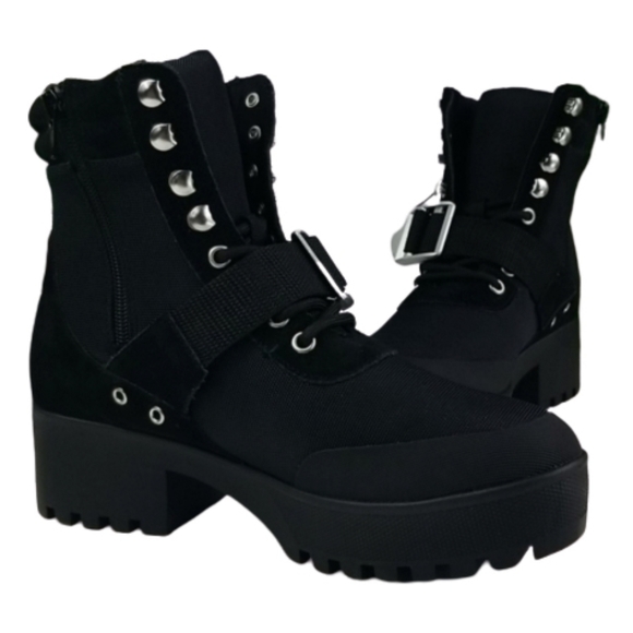 steve madden nayra platform combat boot